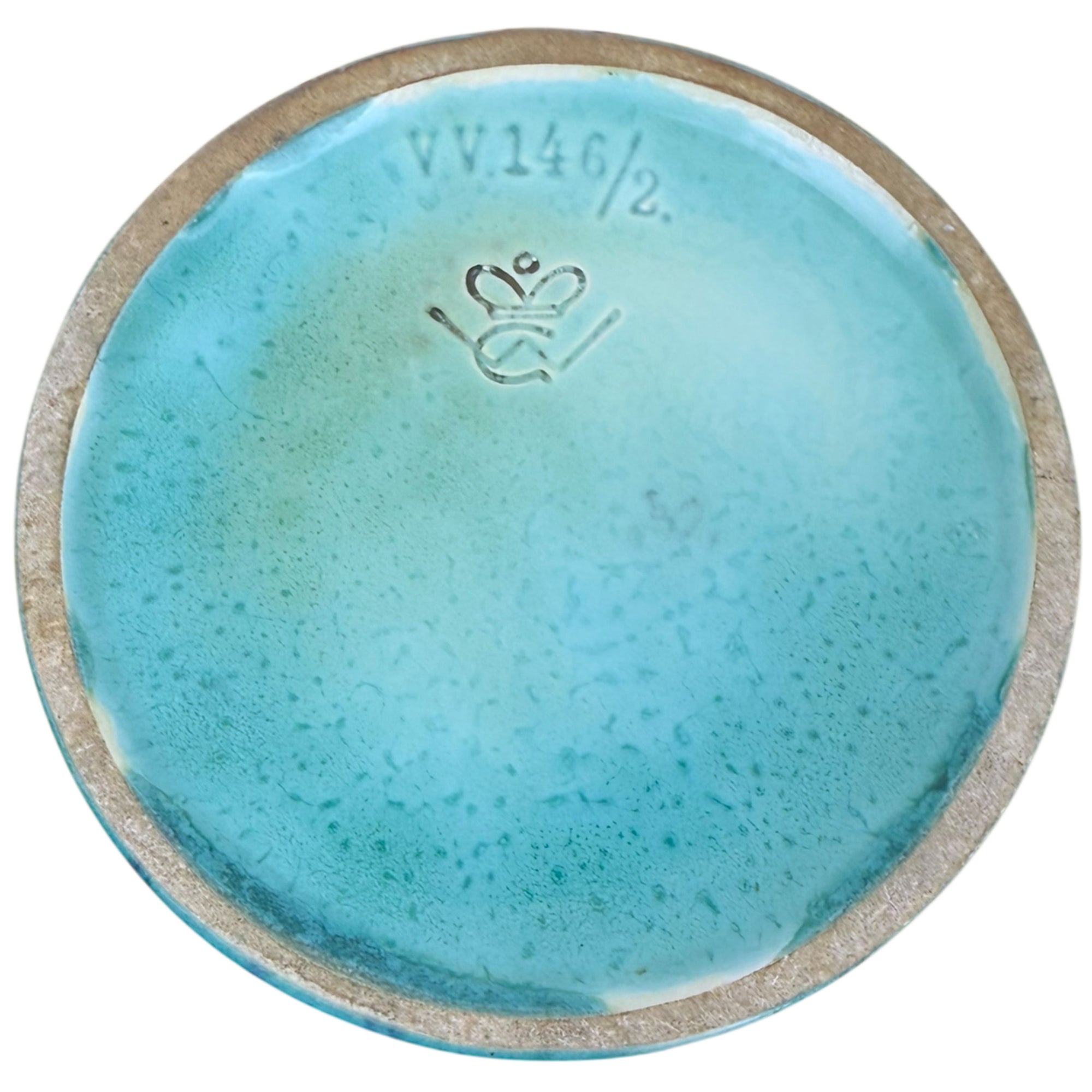 Art Deco 1930s Goebel Pottery Vase Rare Drip Glaze 7” Tall