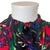 Vintage 1930s Day Dress Floral Printed Silk Size M