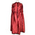 Vintage 1930s Dressing Gown Maroon Silk Robe Ladies Size M