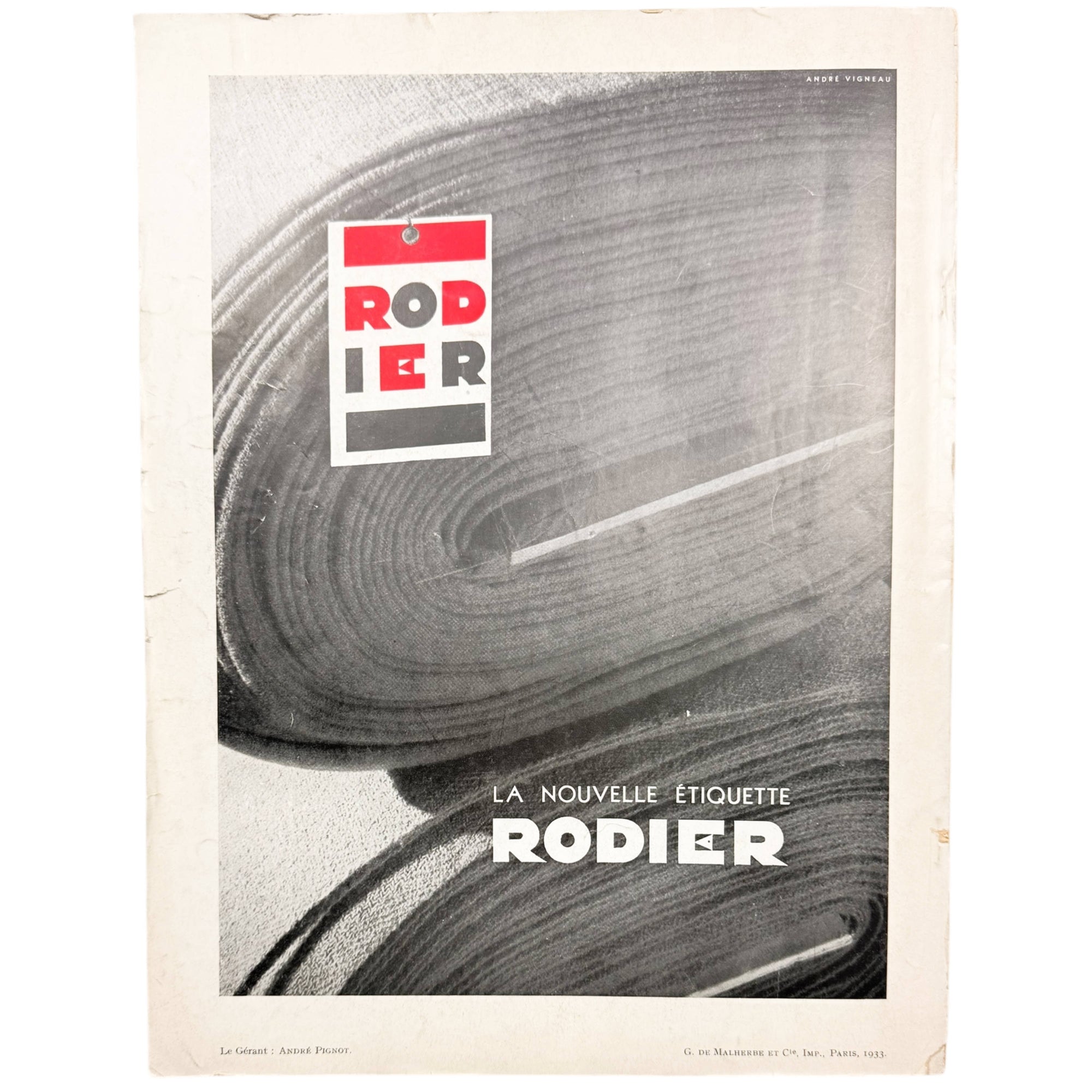 Vintage 1933 Vogue France Magazine March Spring Fashions Issue Eduardo Garcia Benito Cover