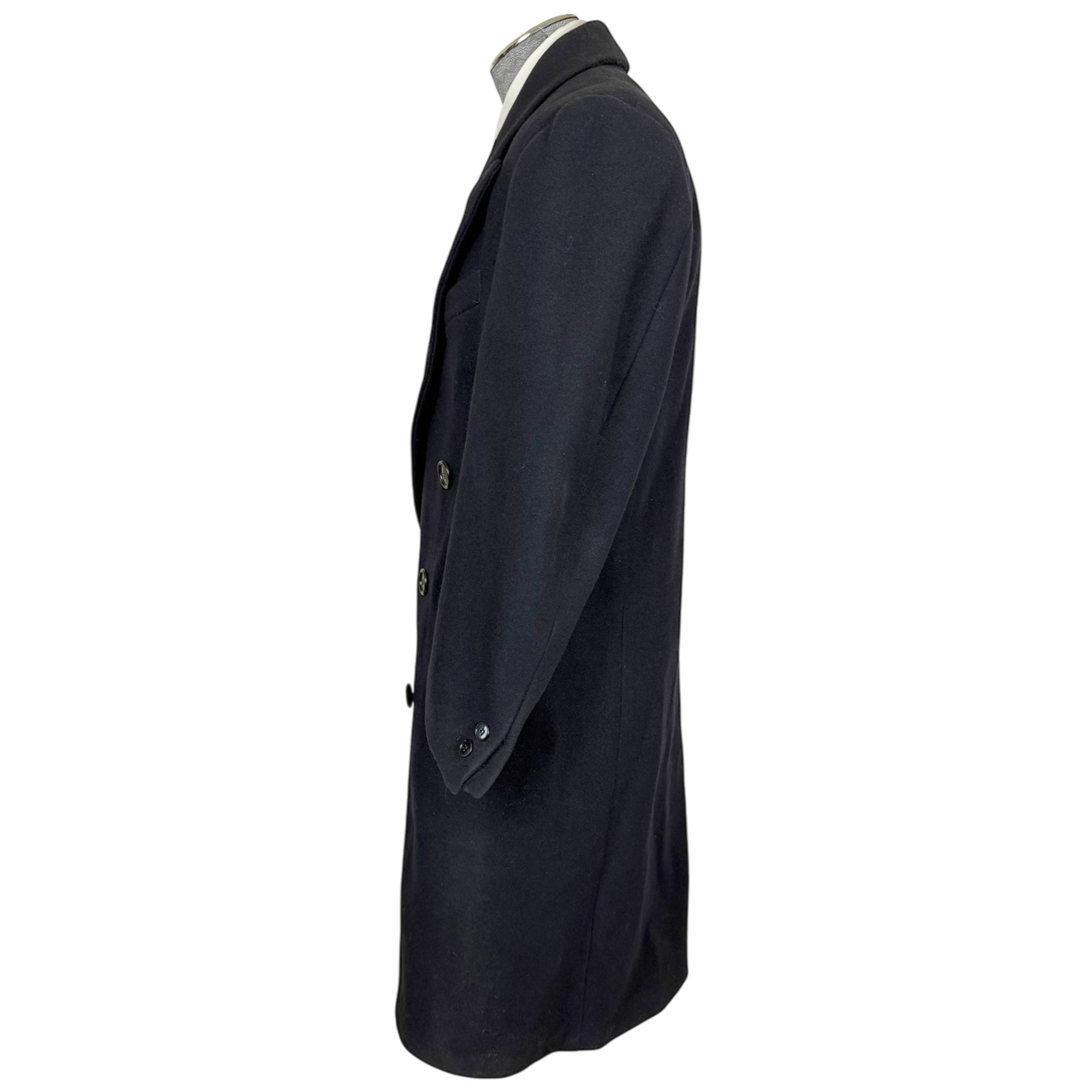 Vintage 1940s Mens Overcoat Mens Wool Coat Acme Montreal M L