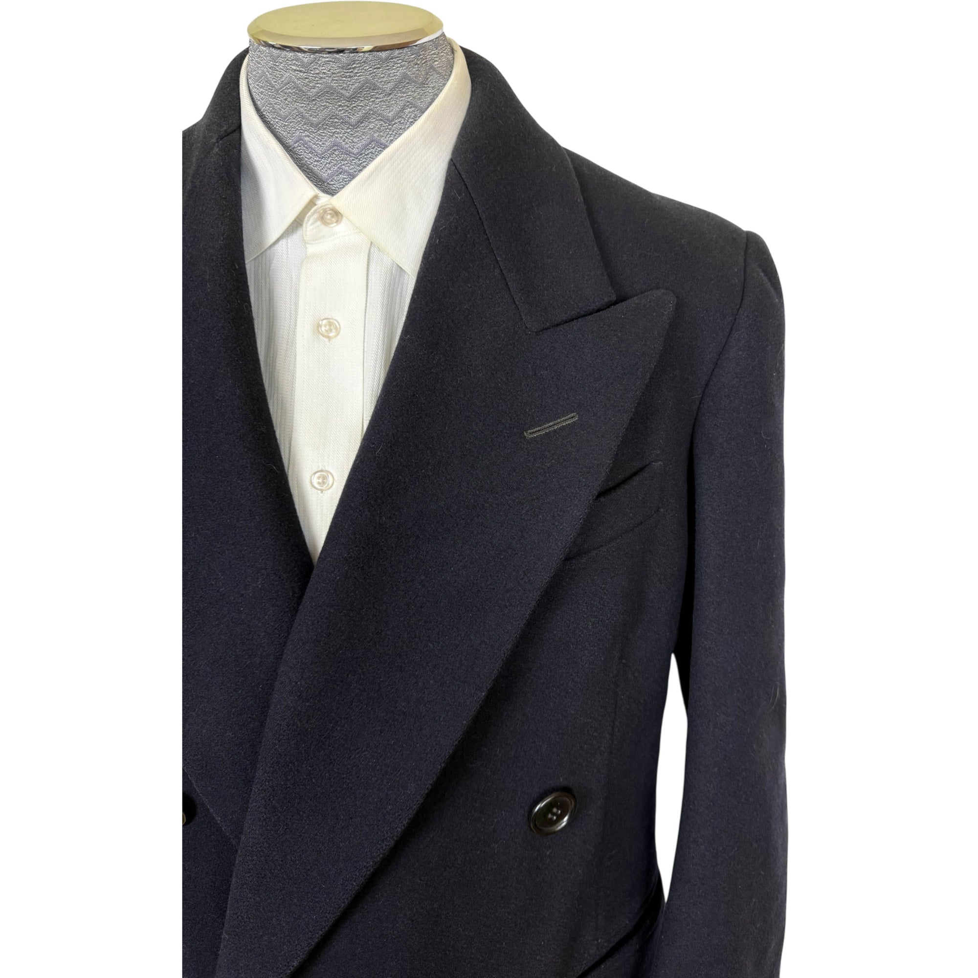 Vintage 1940s Mens Overcoat Mens Wool Coat Acme Montreal M L