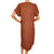 Vintage 1940s Dress Beaded Brown Rayon Crepe Size L