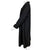 Vintage 1940s Swing Coat Black Wool Ladies Size L