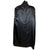 Vintage 1940s Swing Coat Black Wool Ladies Size L