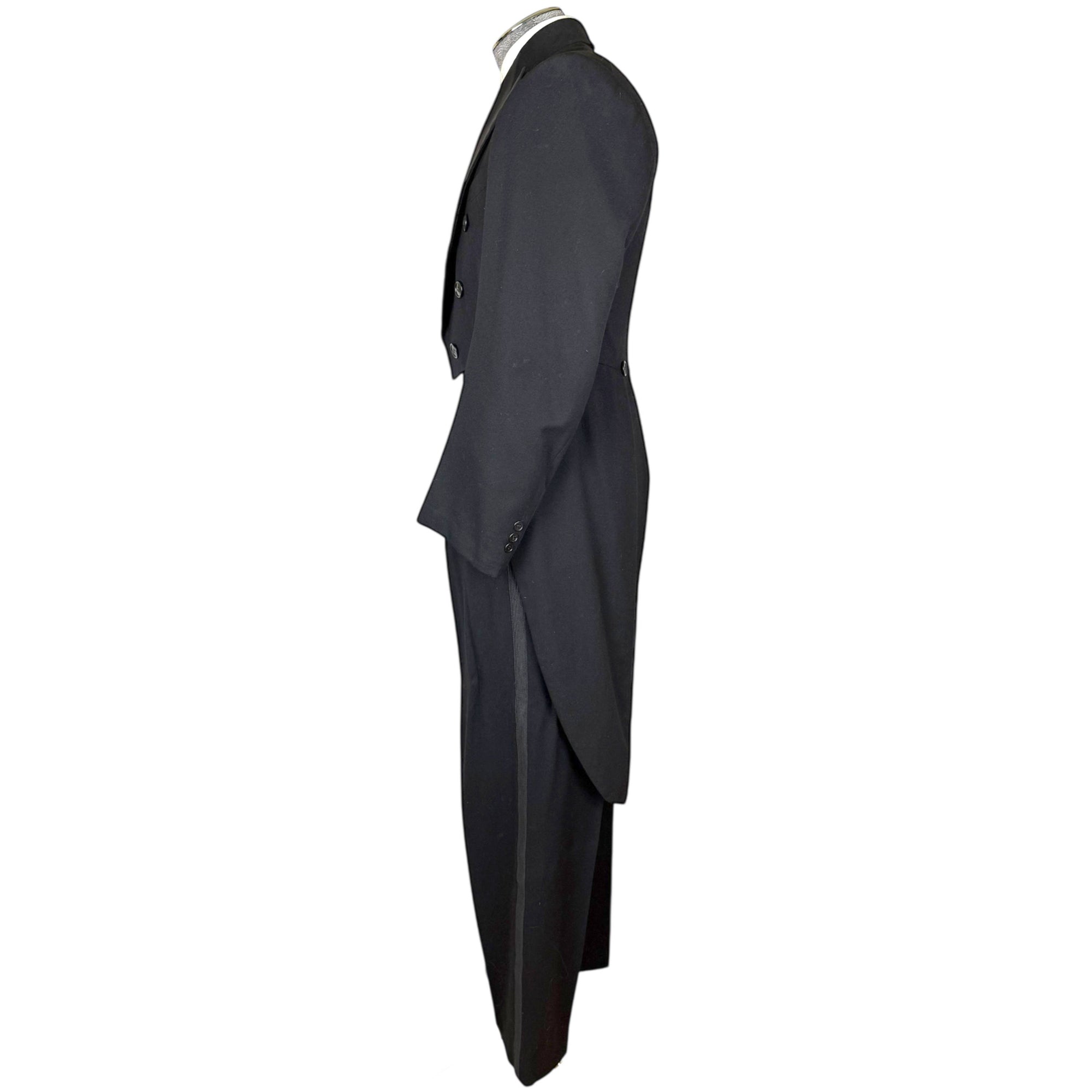 Vintage 1940s Tuxedo Tails Suit by Classy Formal Wear