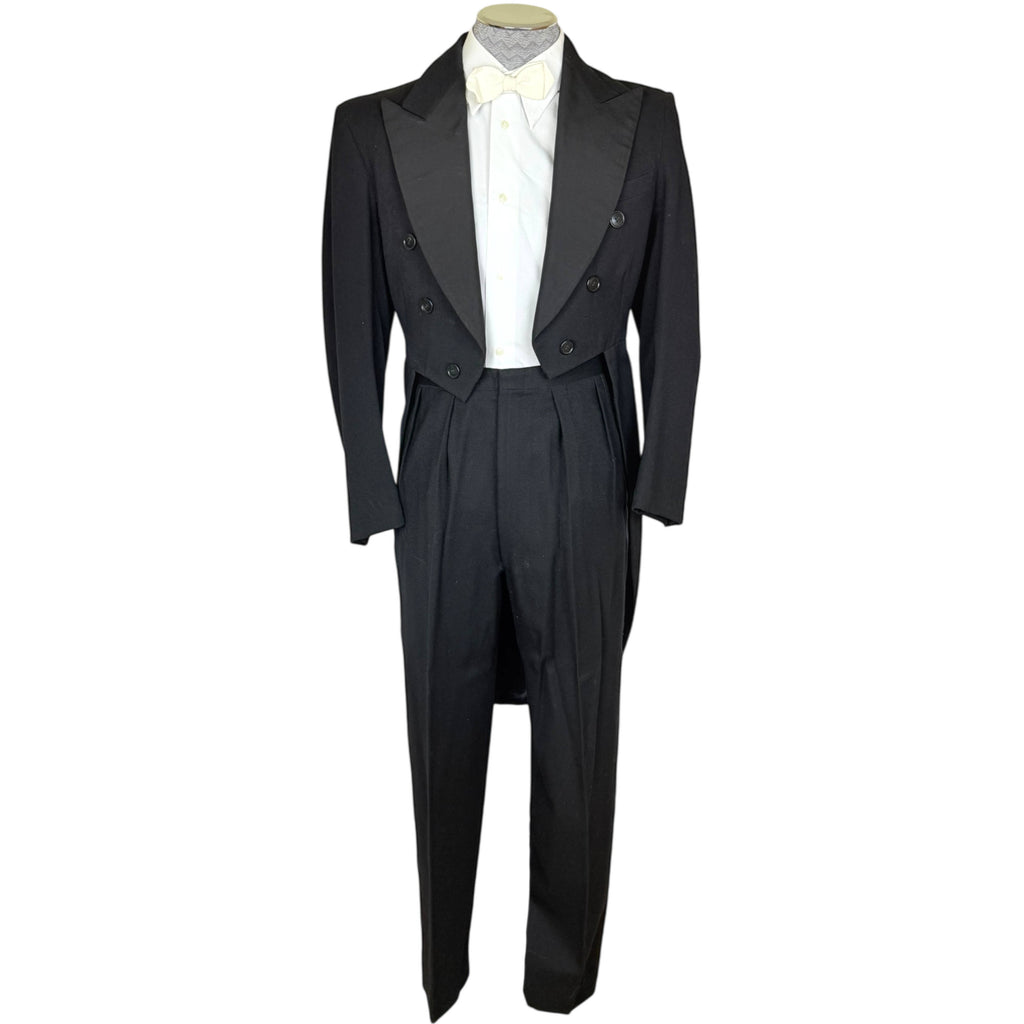Vintage 1940s Tuxedo Tails Suit by Classy Formal Wear