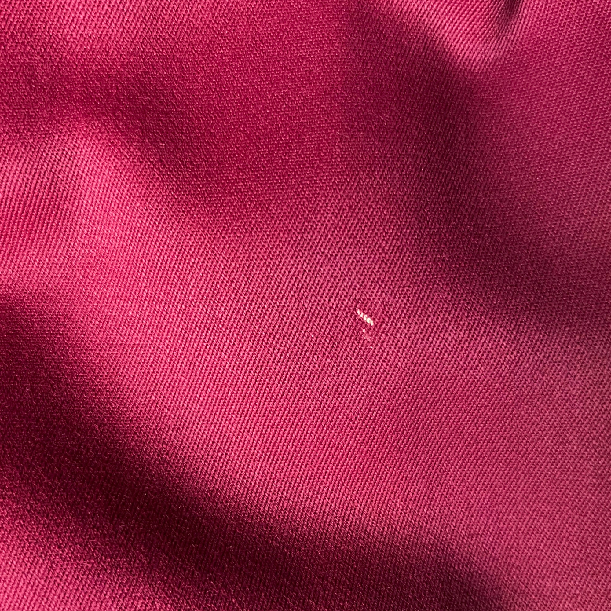 Vintage 1940s Skirt Suit Wool Gabardine Dark Raspberry Sz M