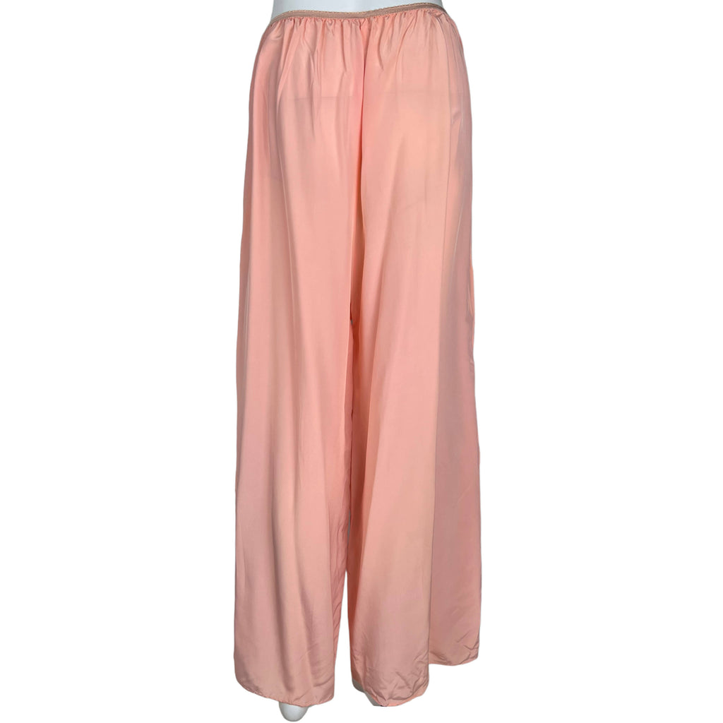 Vintage 1940s Ladies Pyjamas Rayon Lounging Pajamas Size L
