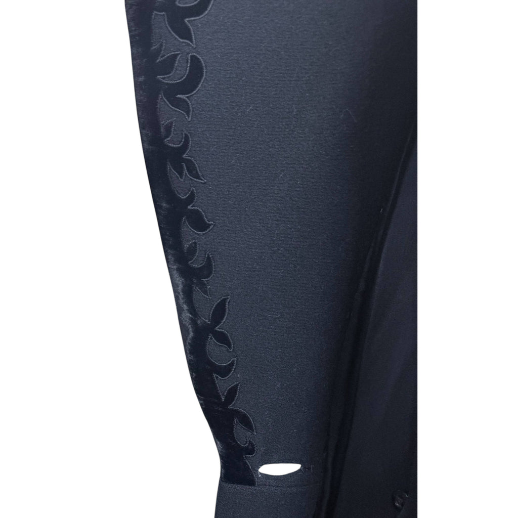 Vintage 1940s Coat Black Wool Princess Style Women’s Size L
