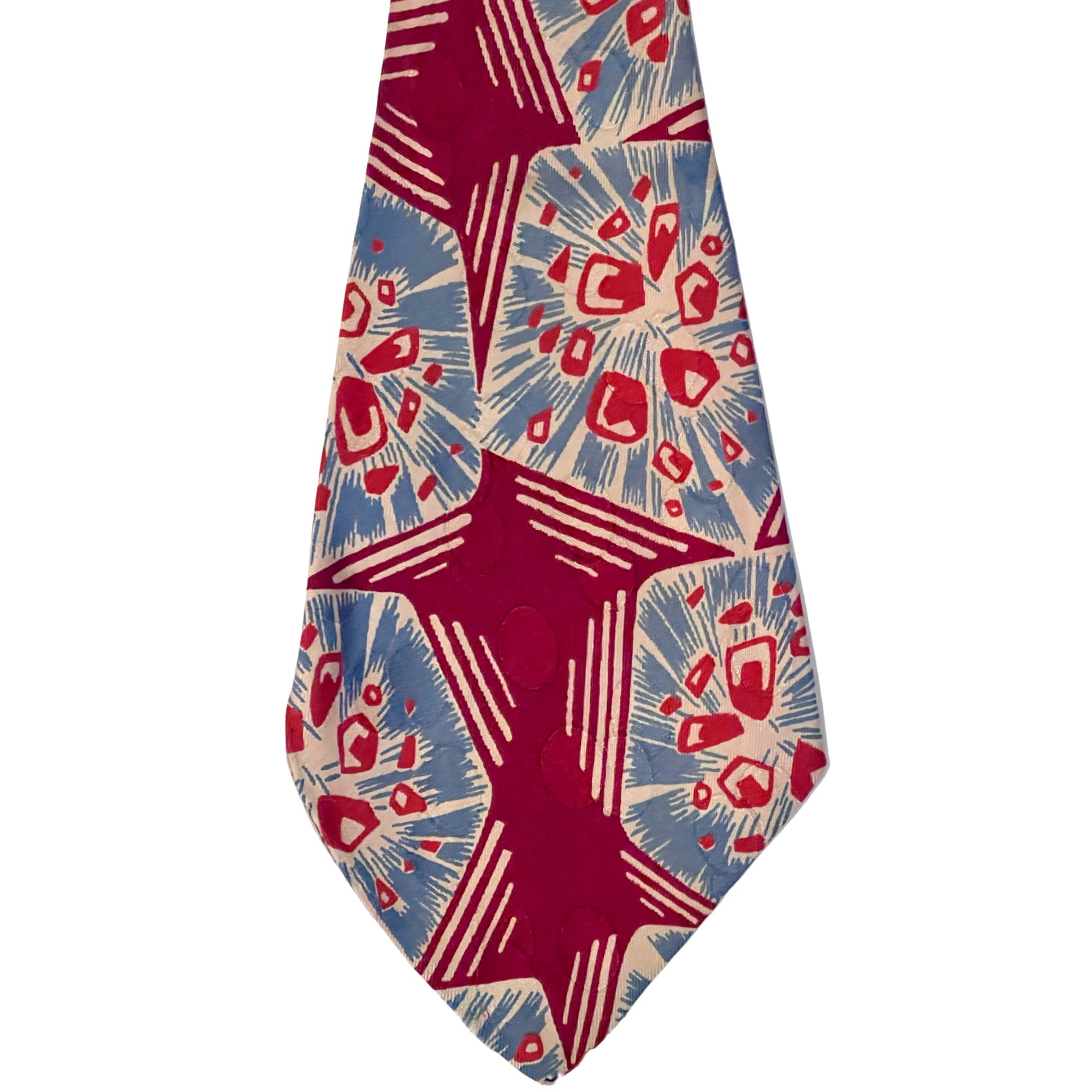 Atomic Era 1940s Mens Tie The White House San Francisco