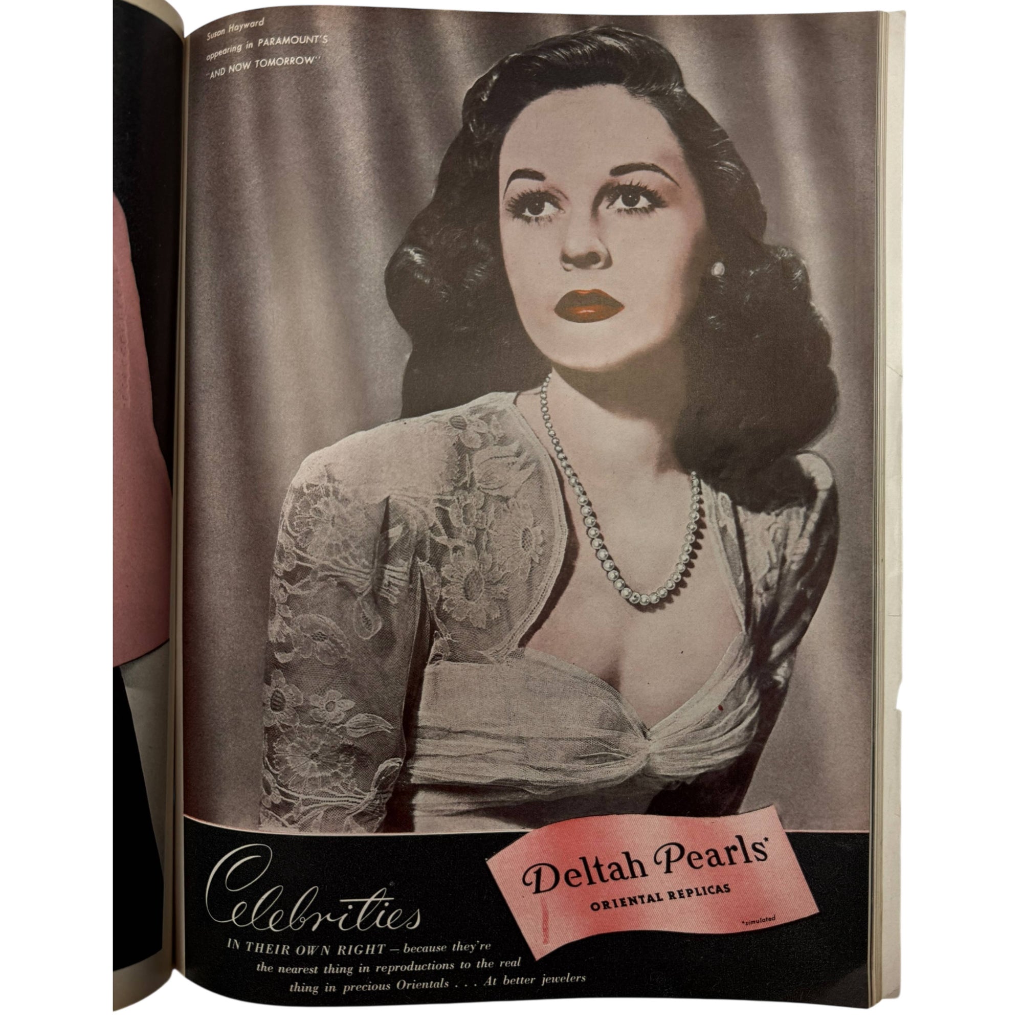 WWII Vintage Vogue Magazine October 15 1944 Issue Paris Haute Couture, Picasso in Paris, Hattie Carnegie