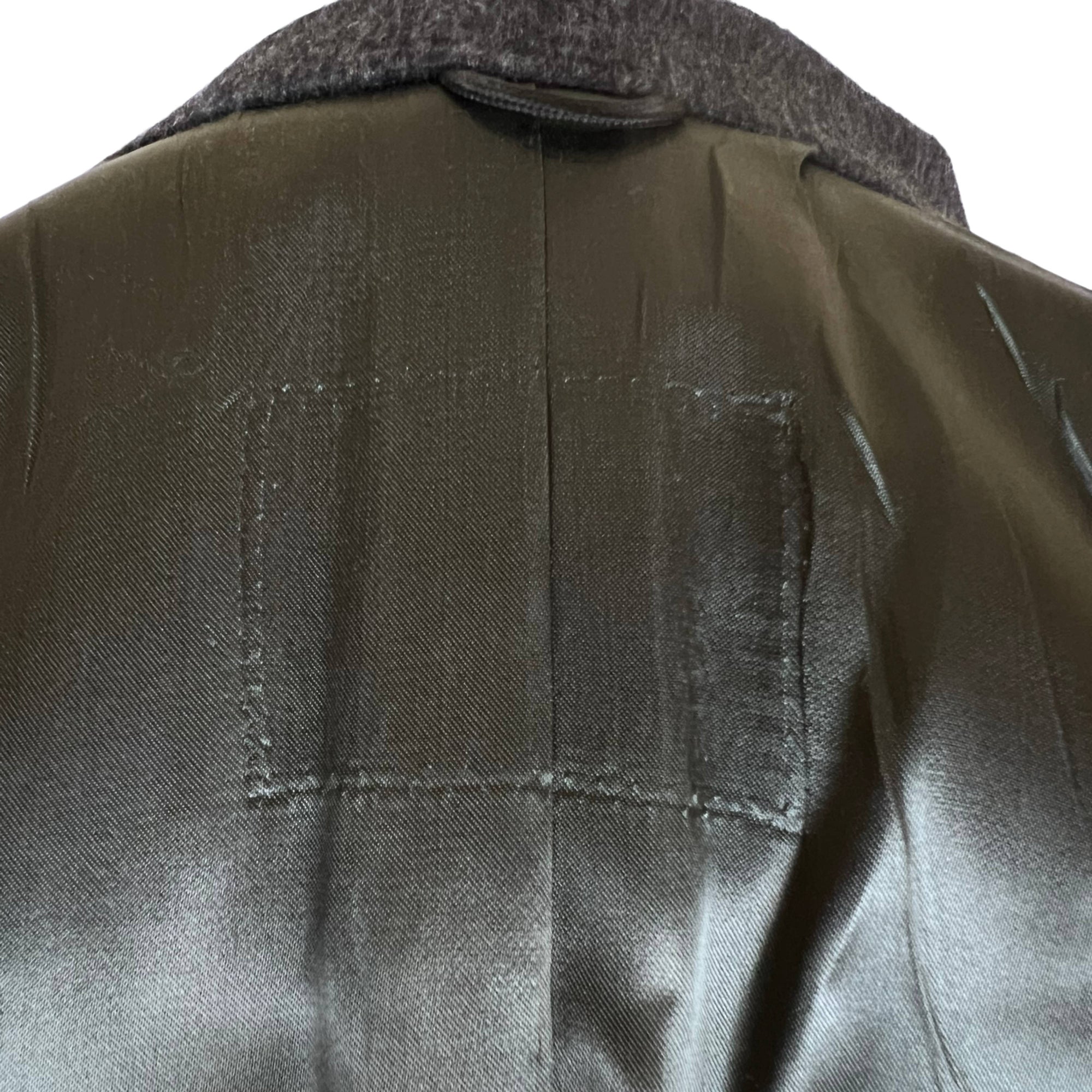 1960s Vintage Overcoat Mens Wool Coat Size M L