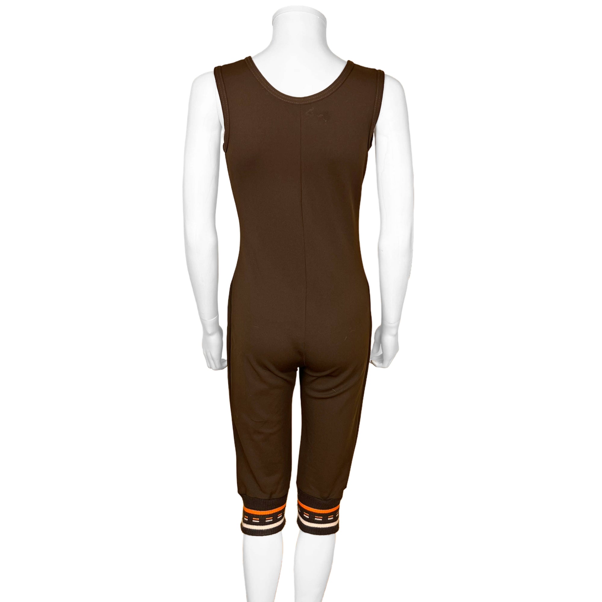 Vintage 1970s Ski Suit Jacket w Body Suit Ladies Size S