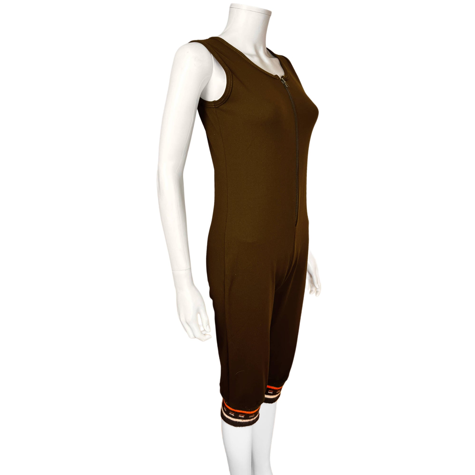 Vintage 1970s Ski Suit Jacket w Body Suit Ladies Size S