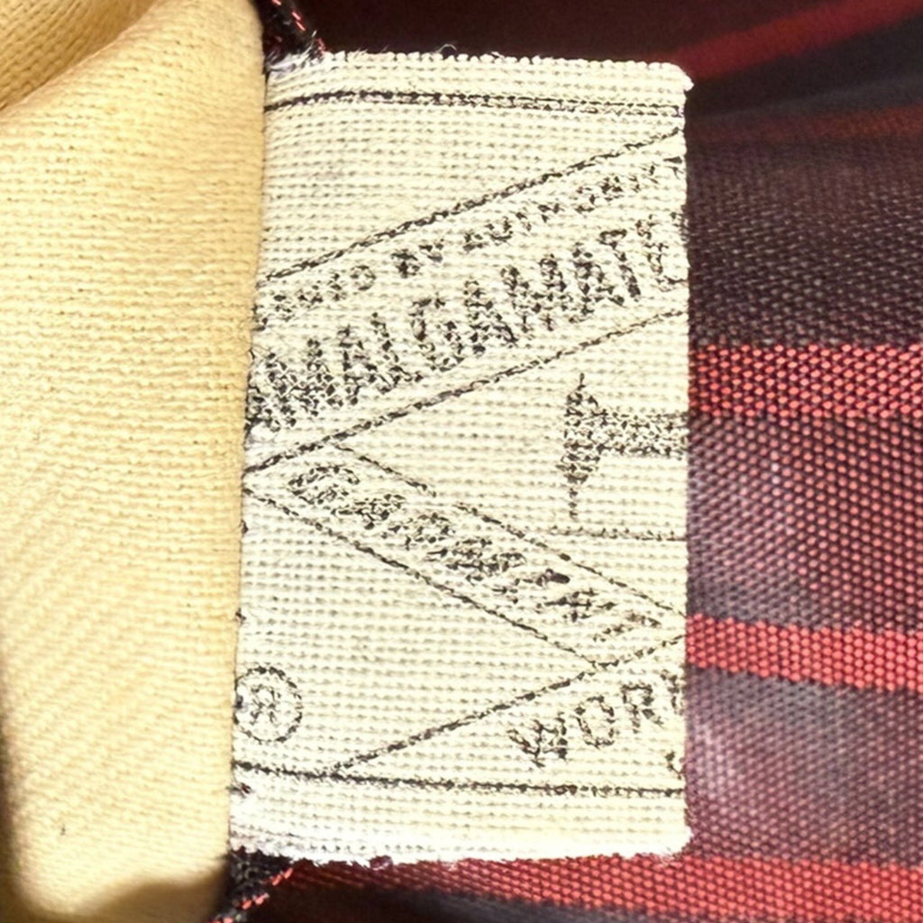 Vintage 1970s Suit Double Breasted Grey Pinstriped Black Mens Sz M