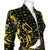 Vintage 70s Floral Polyester Dress Bare Midriff Lucia Italy
