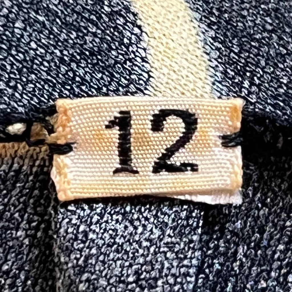 Vintage 70s Floral Polyester Dress Bare Midriff Lucia Italy