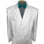 1980s White Formal Suit New Wave 3 Piece Tails Tuxedo Jacket