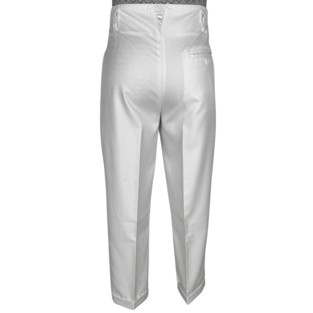 1980s White Formal Suit New Wave 3 Piece Tails Tuxedo Jacket