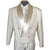 Vintage NWT 1980s White Tuxedo Size 42 Pierre Segal Paris