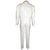 Vintage NWT 1980s White Tuxedo Size 42 Pierre Segal Paris