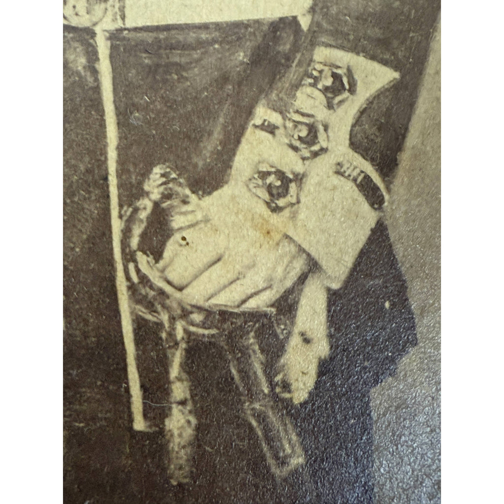 Antique 1850s Crimean War Era British Soldier Portrait Photo Identified