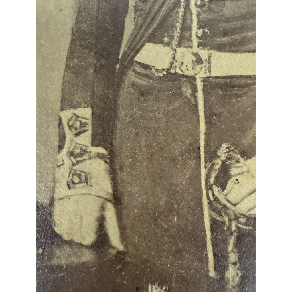 Antique 1850s Crimean War Era British Soldier Portrait Photo Identified