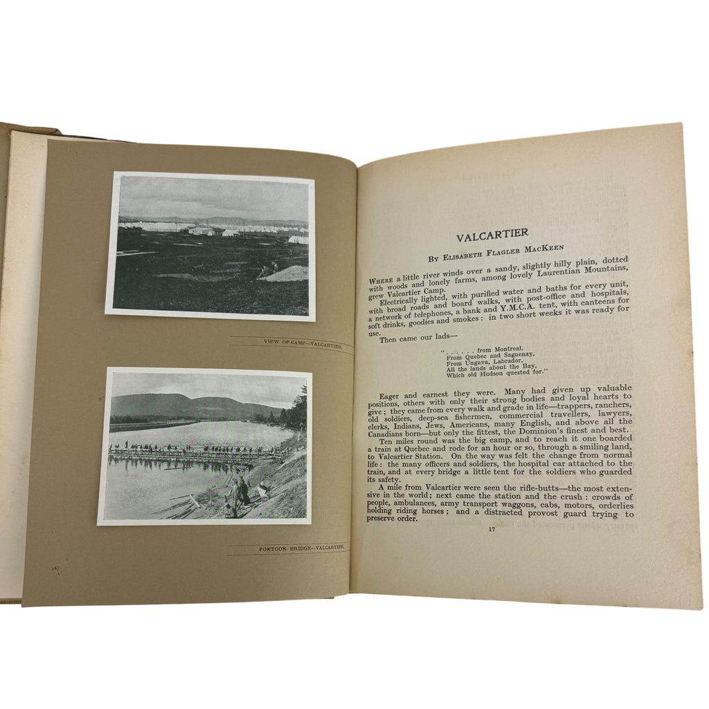 chapter 1 of WWI  Book With The First Contingent 