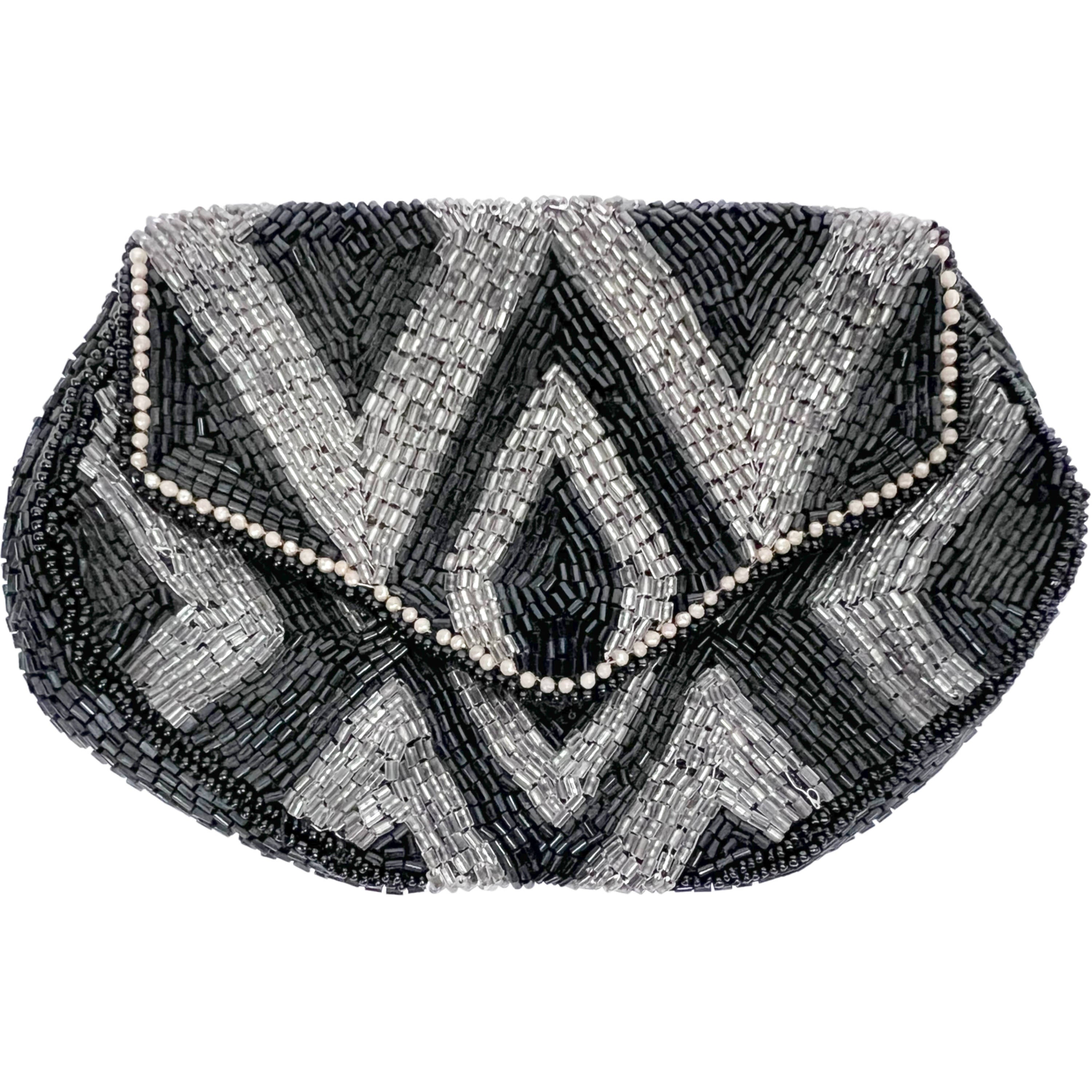 Vintage 1920s Beaded Clutch Bag - Ruby Lane