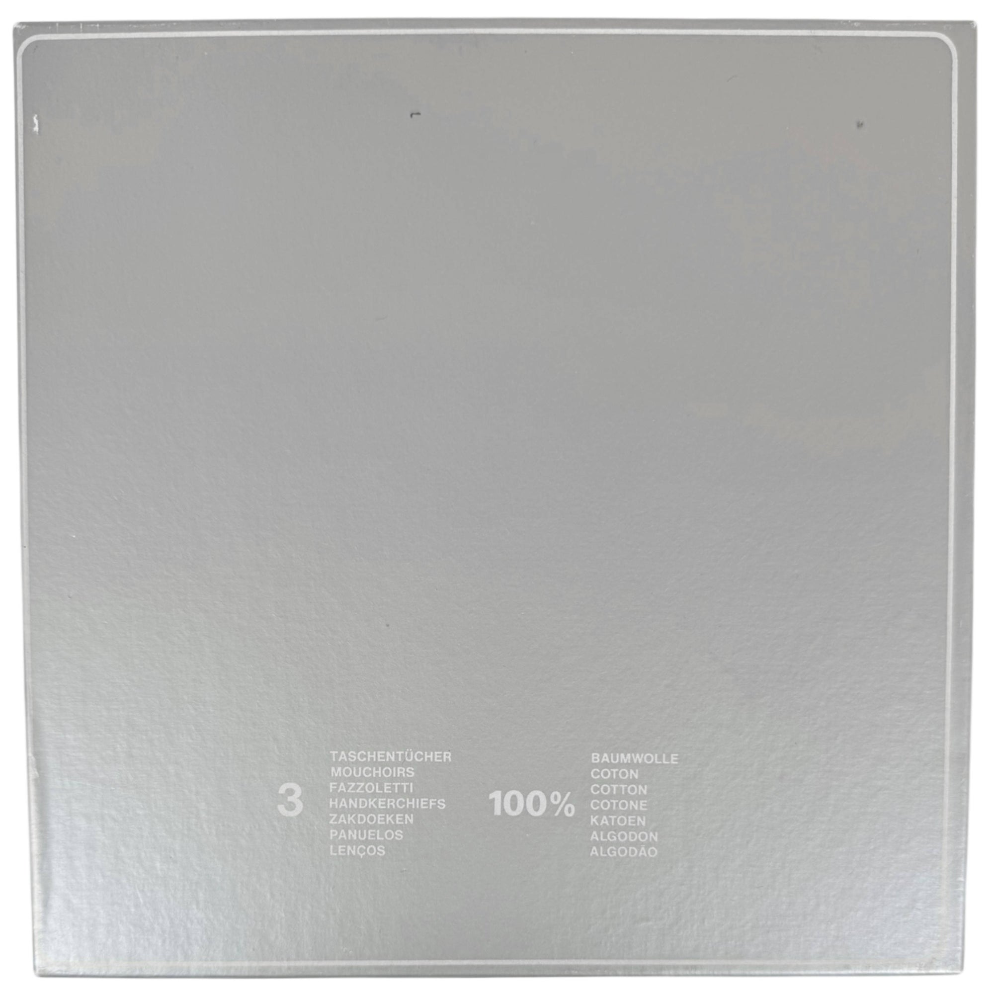 3 Vintage 1960s Swiss Hankies Unused Cotton Embroidered Handkerchiefs NIP