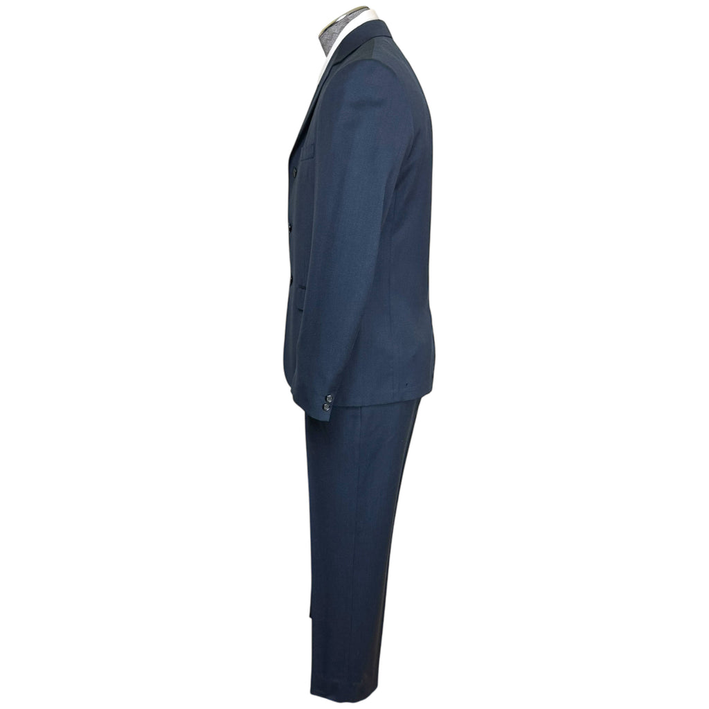 1960s blue Venetian wool men’s suit side view