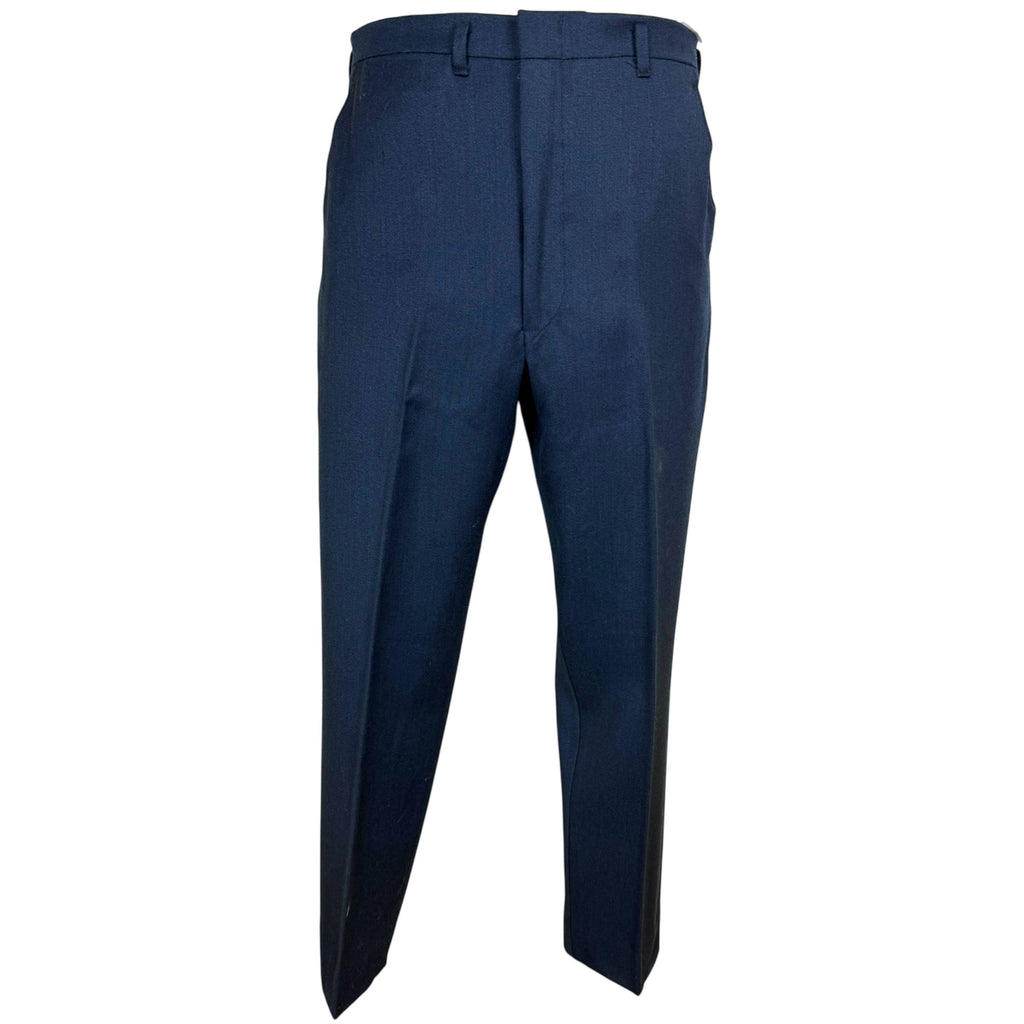 vintage mens trousers 1960s flat front crease