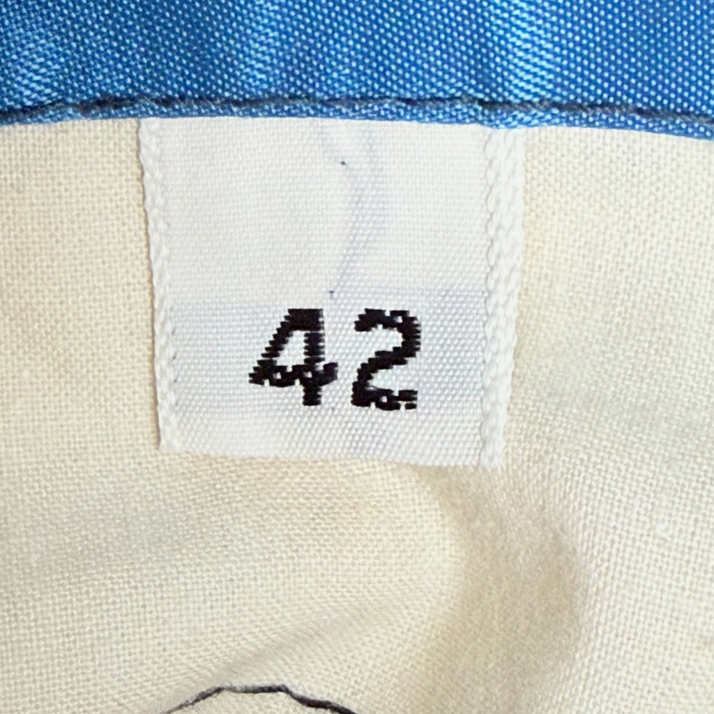 Vintage 1960s Blue Dinner Jacket Saks Fifth Avenue Size 42