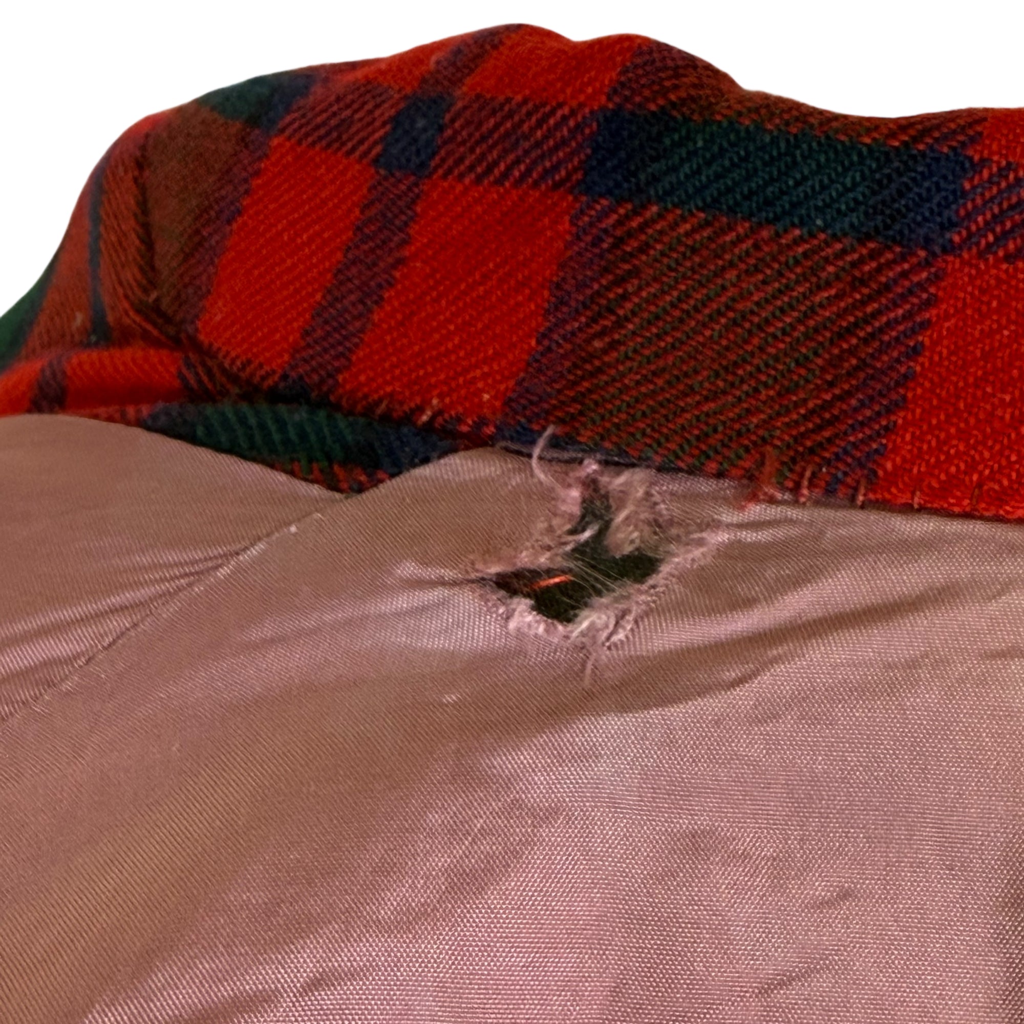 Vintage 1960s Tartan Plaid Wool Blazer Jacket Scottish-Inspired Size 38 Short