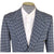 Vintage 1970s Mens Jacket Sport Coat Double Knit Polyester L