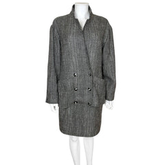 Vintage 1980s Anne Marie Beretta Paris Skirt Suit – Size 40