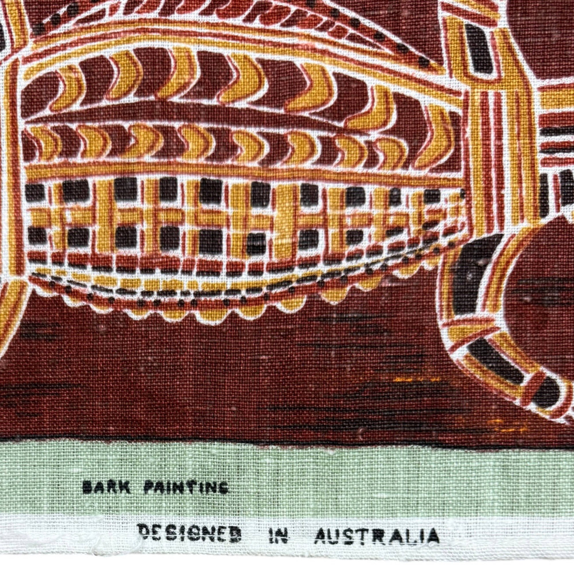 designed in australia tea towel