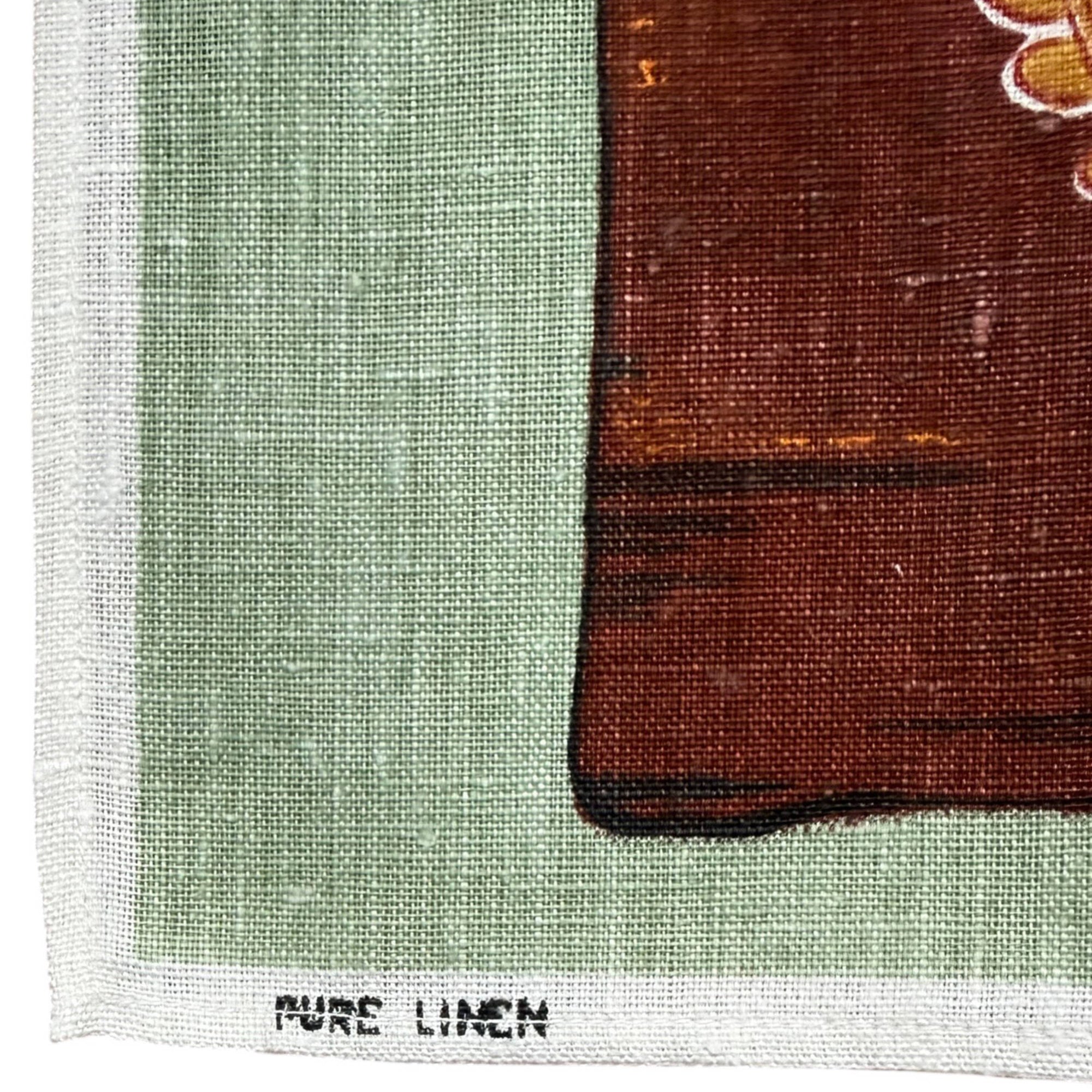 pure linen tea towel