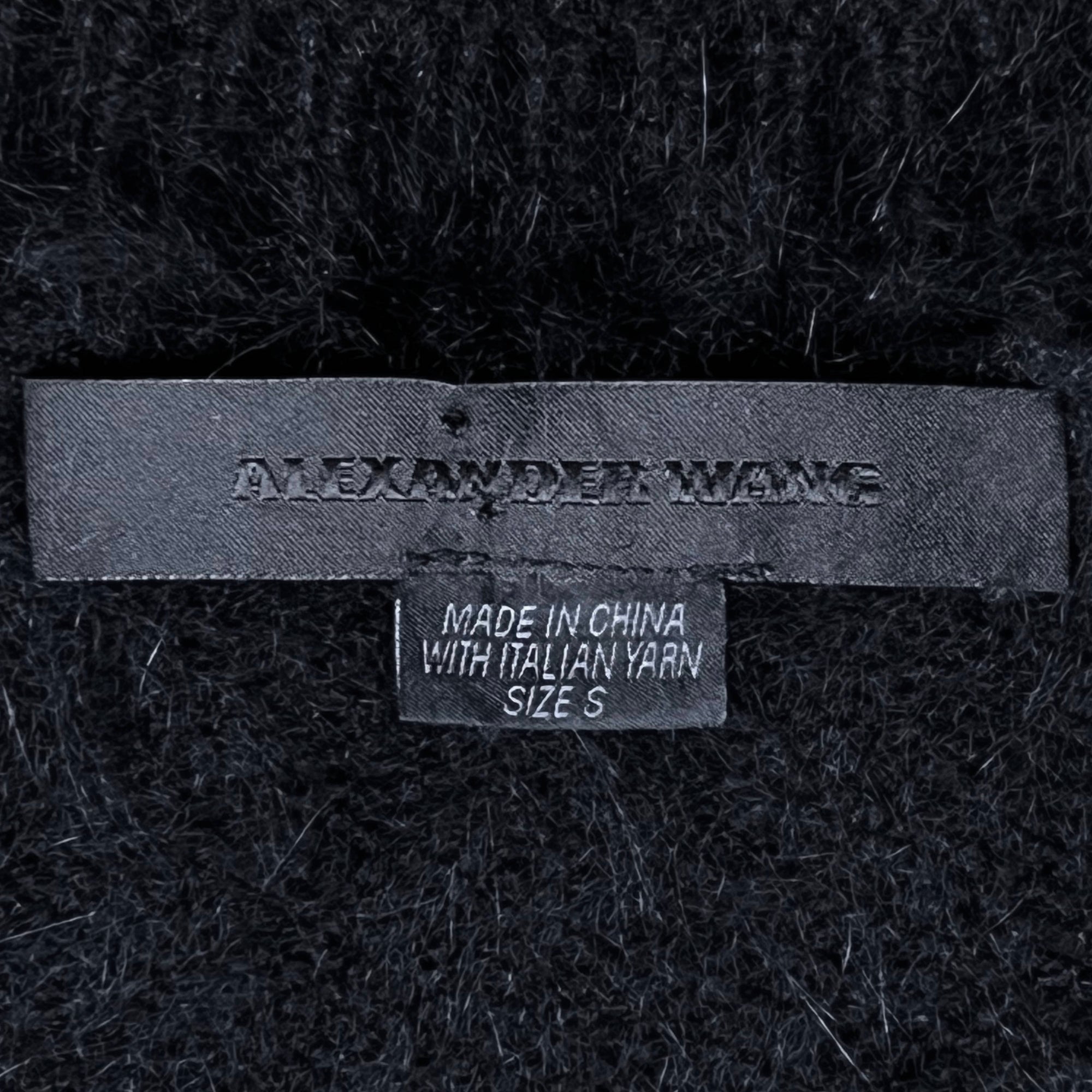 Alexander Wang Tender Sweater Dress Angora Wool Blend Size S