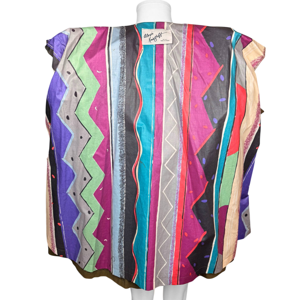 lining of 1980s alexis krieghoff jacket