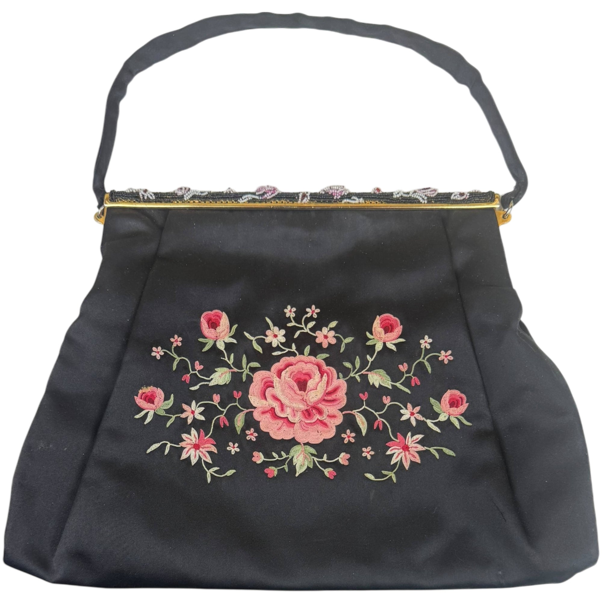 Vintage 1940s Anne Marie Evening Bag Hôtel Meurice Paris – Handmade Bag