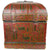 Antique Indian Papier-Mâché Painted Box – Hunting Scenes