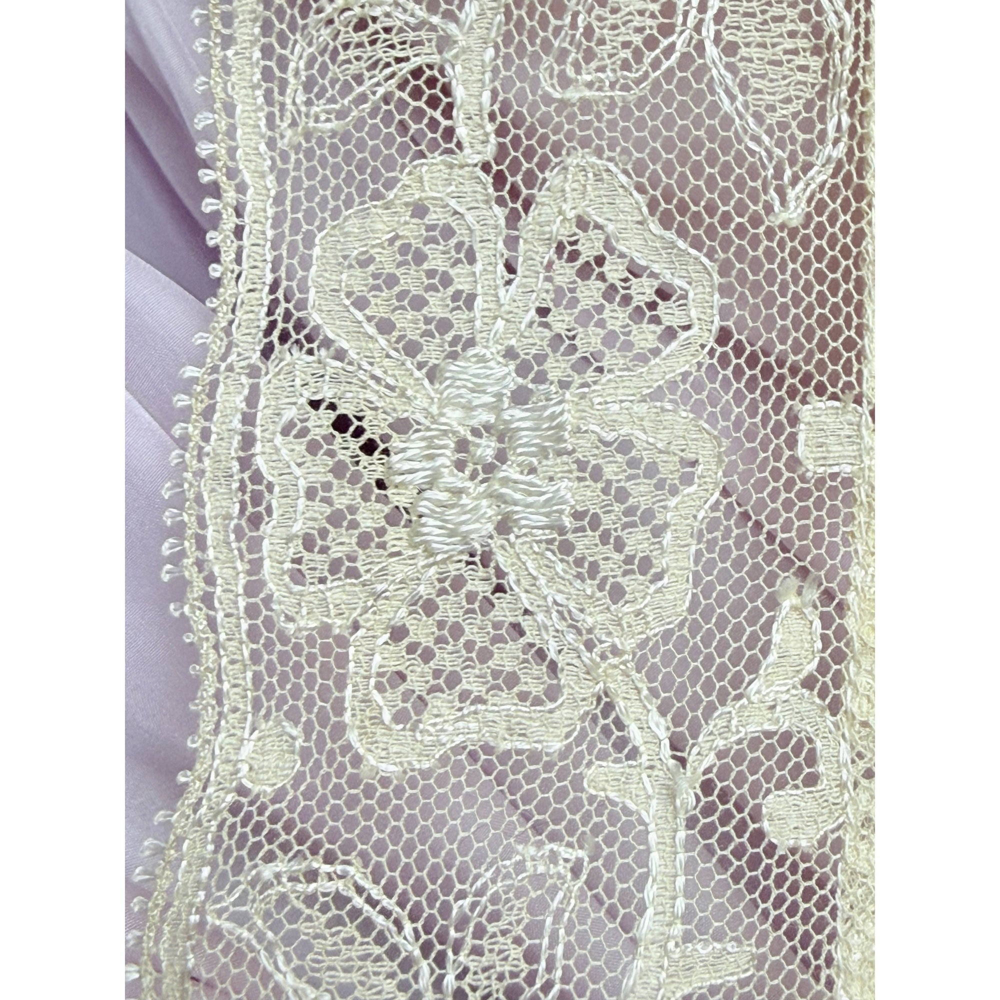 close-up of lace