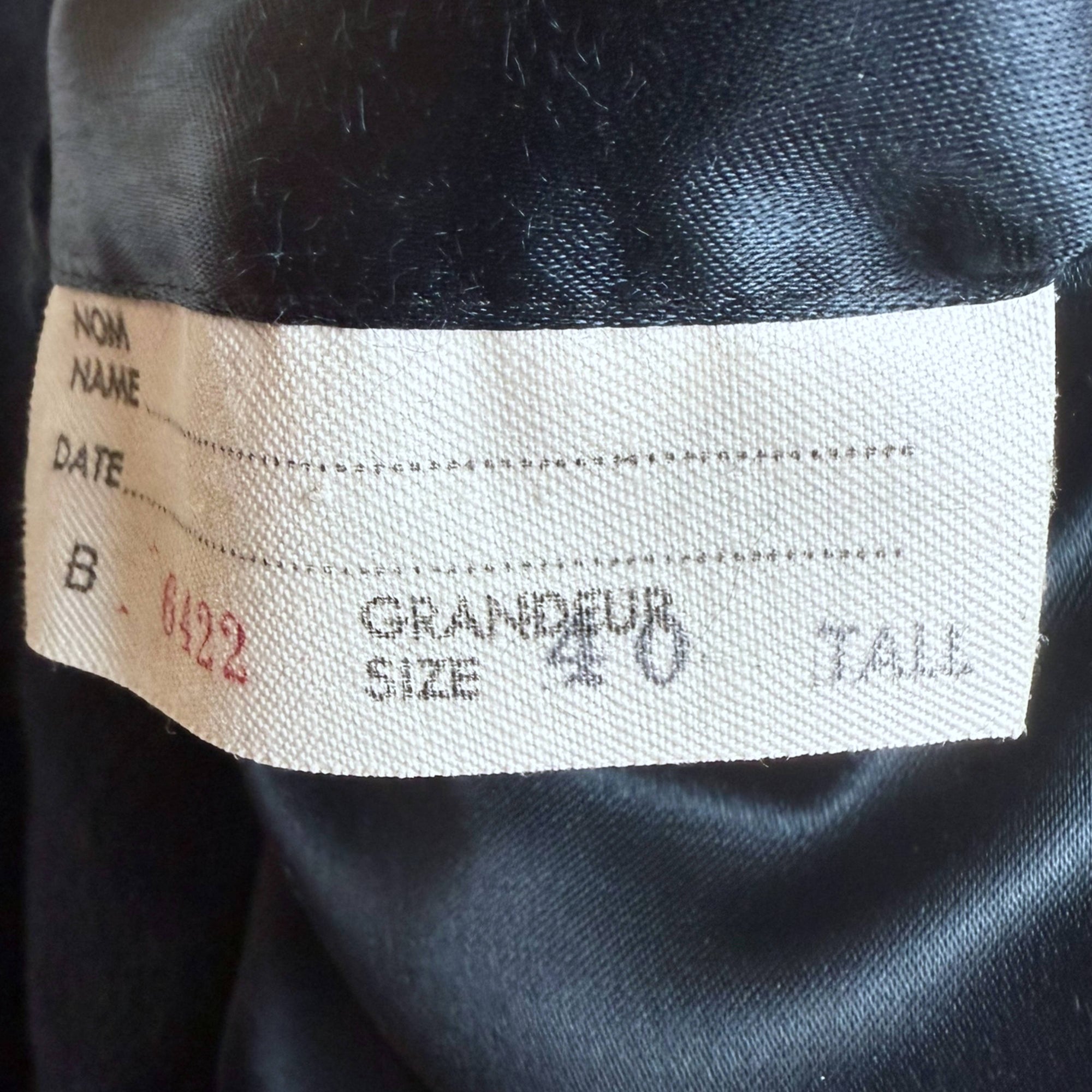 Vintage 1980s Aquascutum Overcoat Cashmere Blend Sz 40 Tall