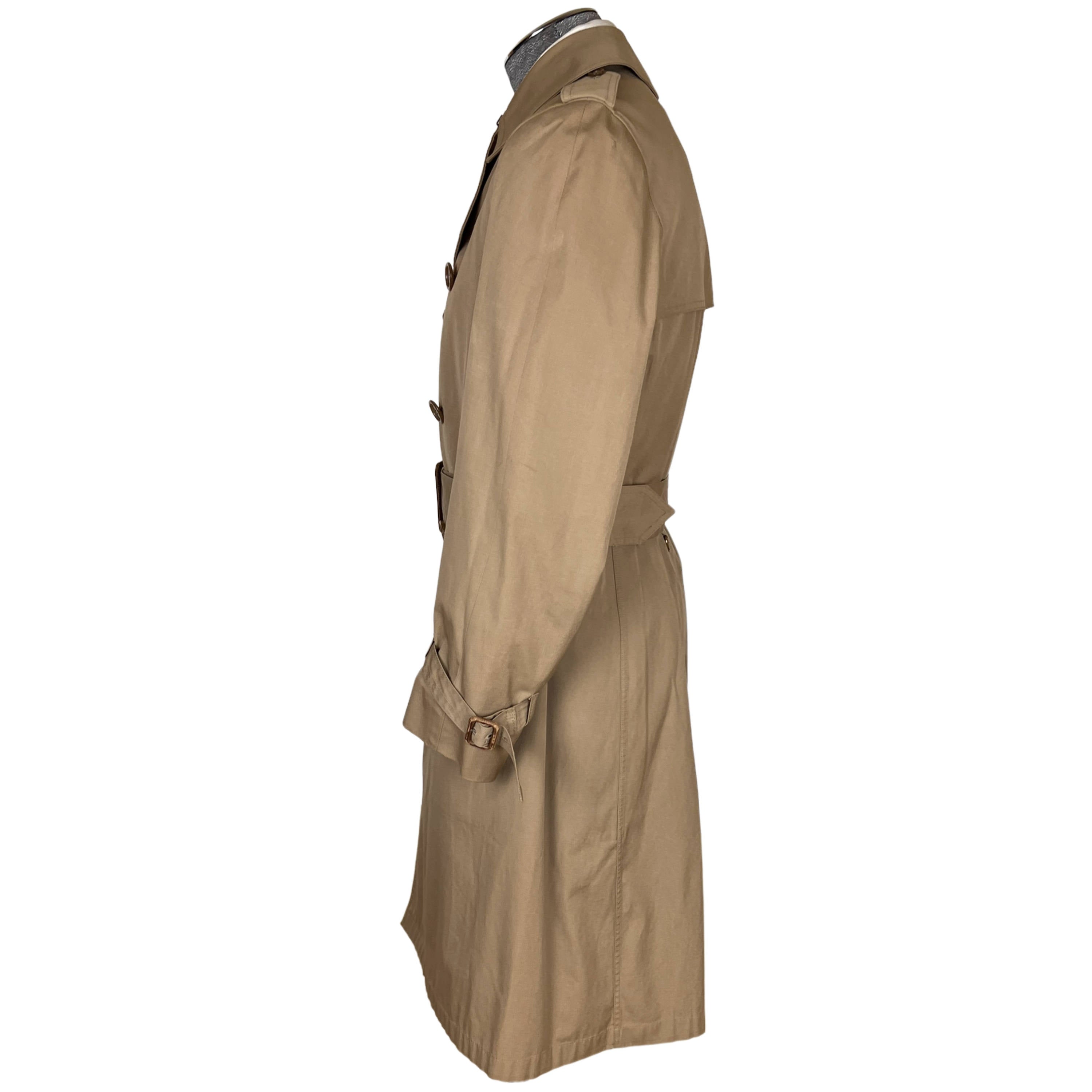 ジャケット・アウター vintage Aquascutum gimmick trench coat Vintage Aquascutum Trench Coat Raincoat Mens Size M 40 Reg