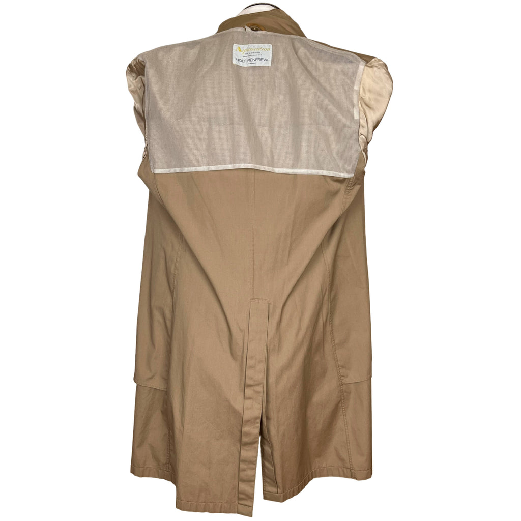 Vintage Aquascutum Trench Coat Raincoat Mens Size M 40 Reg