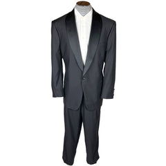 1990s Vintage Aquascutum Tuxedo Suit Size XL