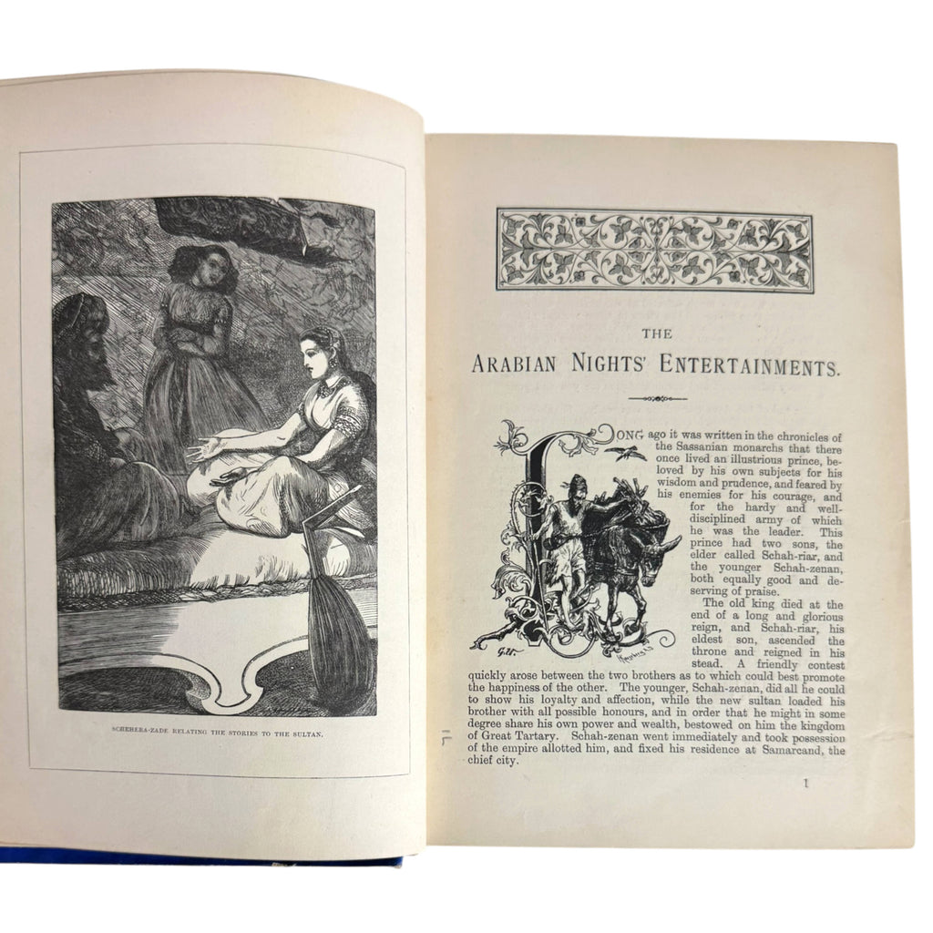 first page of The Arabian Nights Entertainments