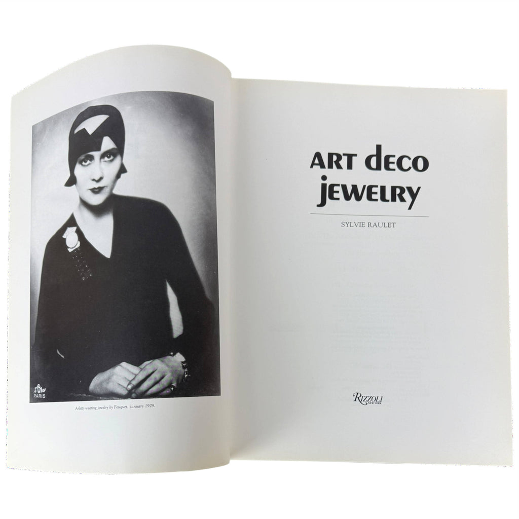 Art Deco Jewelry Sylvie Raulet Rizzoli title page
